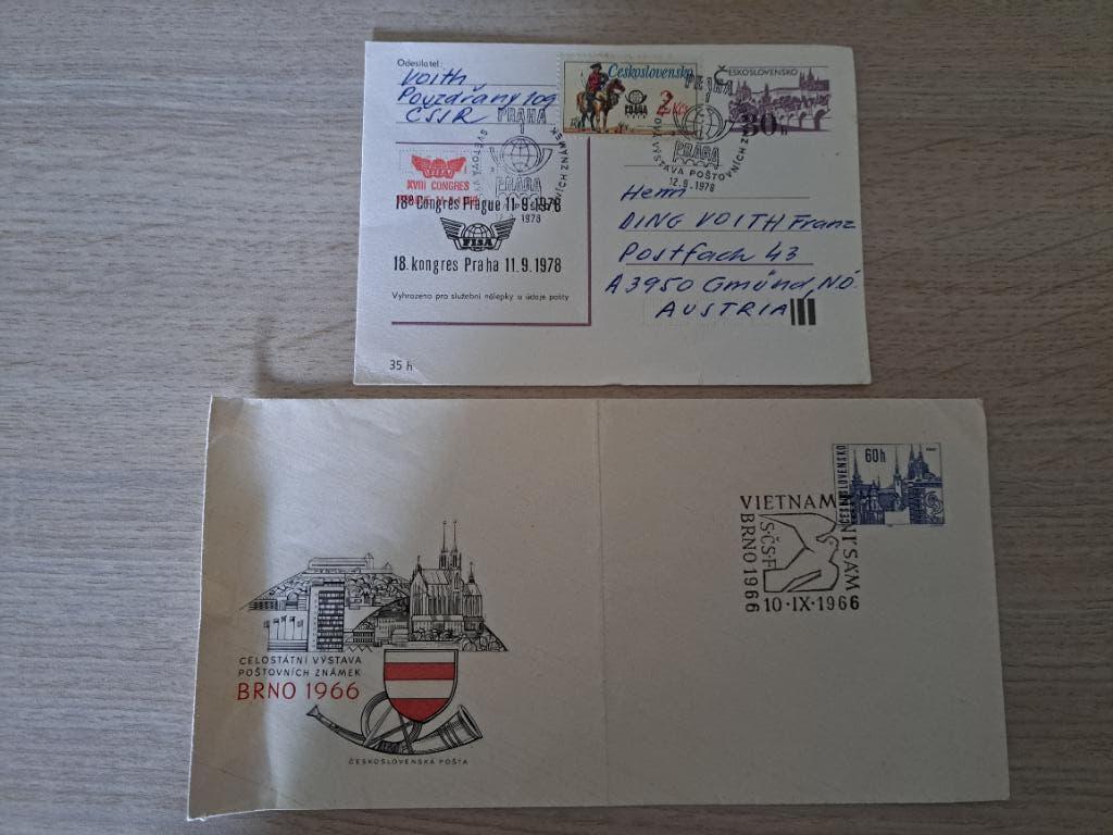 Tsjechoslowakije briefkaarten, Ophalen of Verzenden, Briefkaart