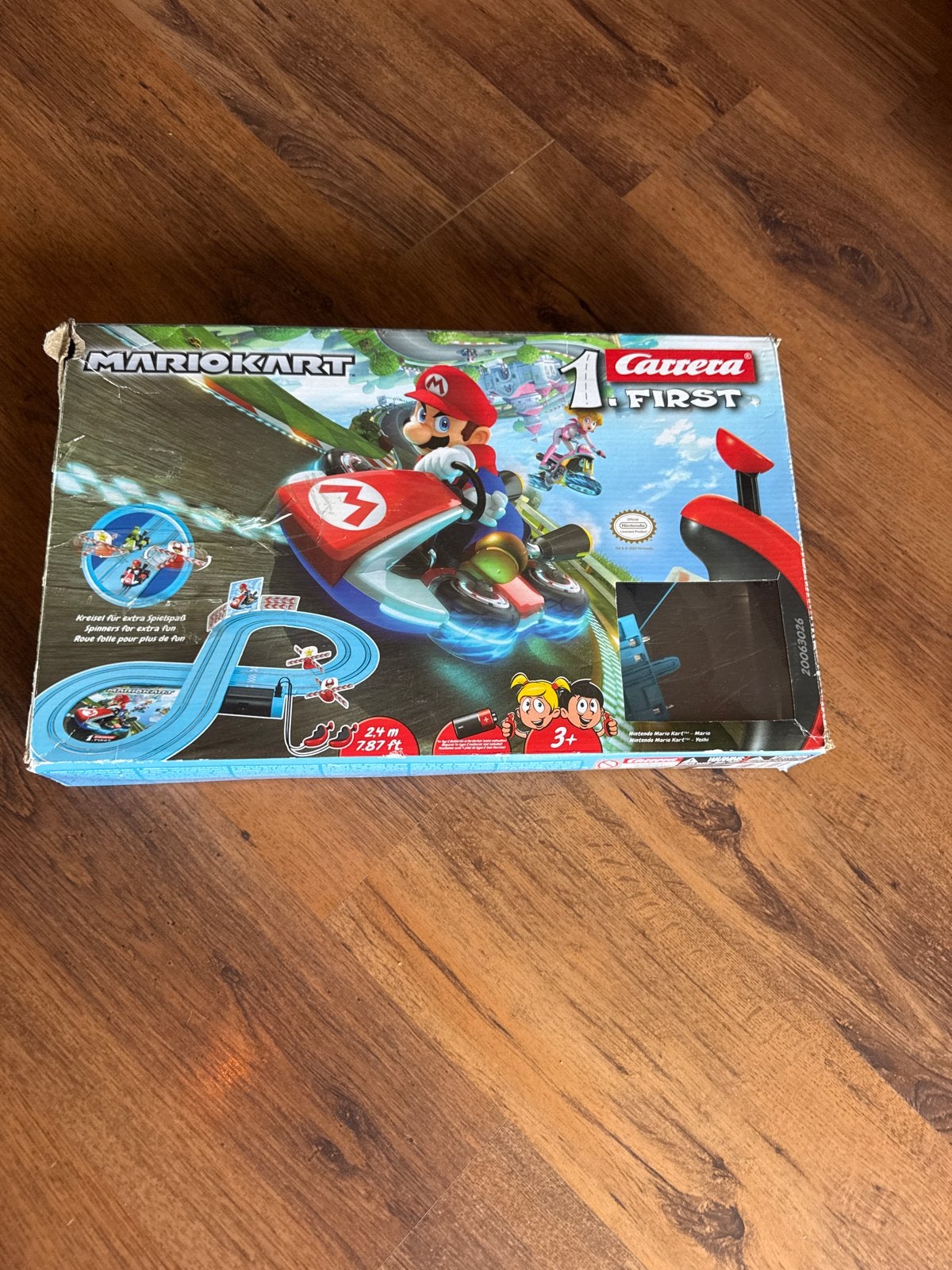 Carrera First Mario Kart Racebaan - Zo goed als nieuw, Kinderen en Baby's, Speelgoed | Racebanen, Ophalen, Racebaan, Carrera, Zo goed als nieuw