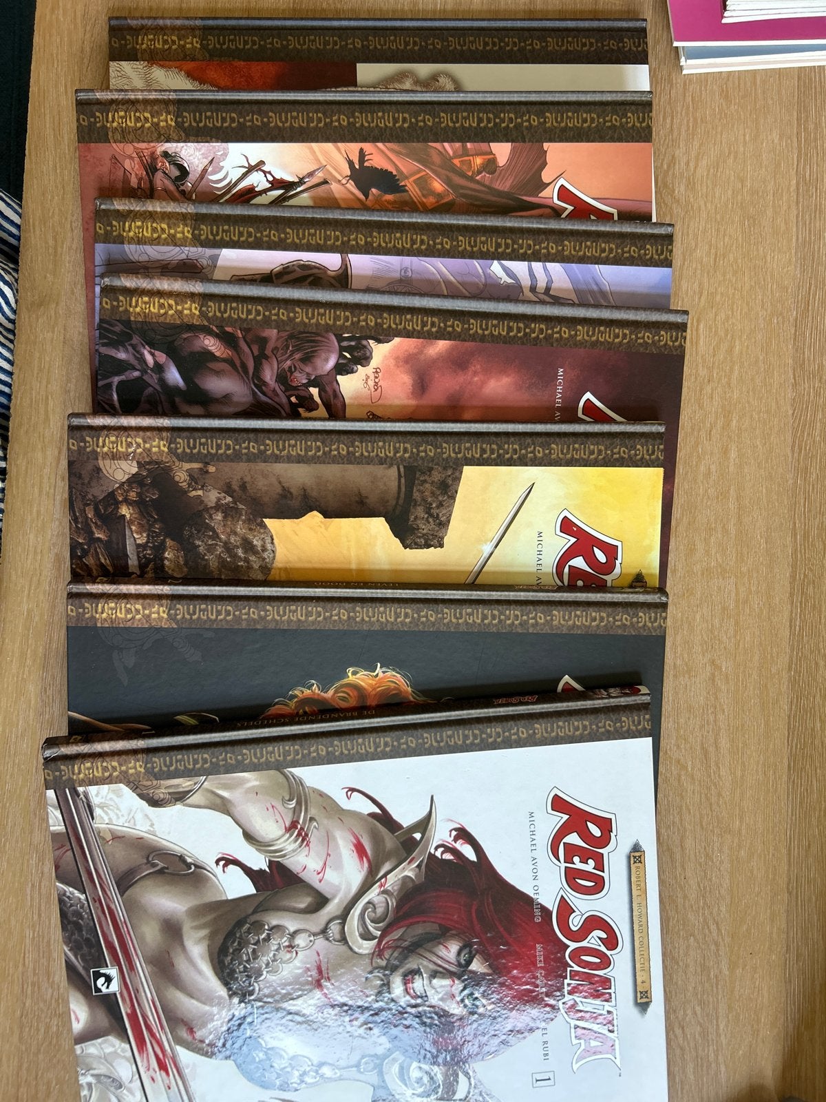 Red Sonja - Complete Set (Deel 1-7) - Eerste Druk, Boeken, Fantasy, Zo goed als nieuw, Ophalen of Verzenden