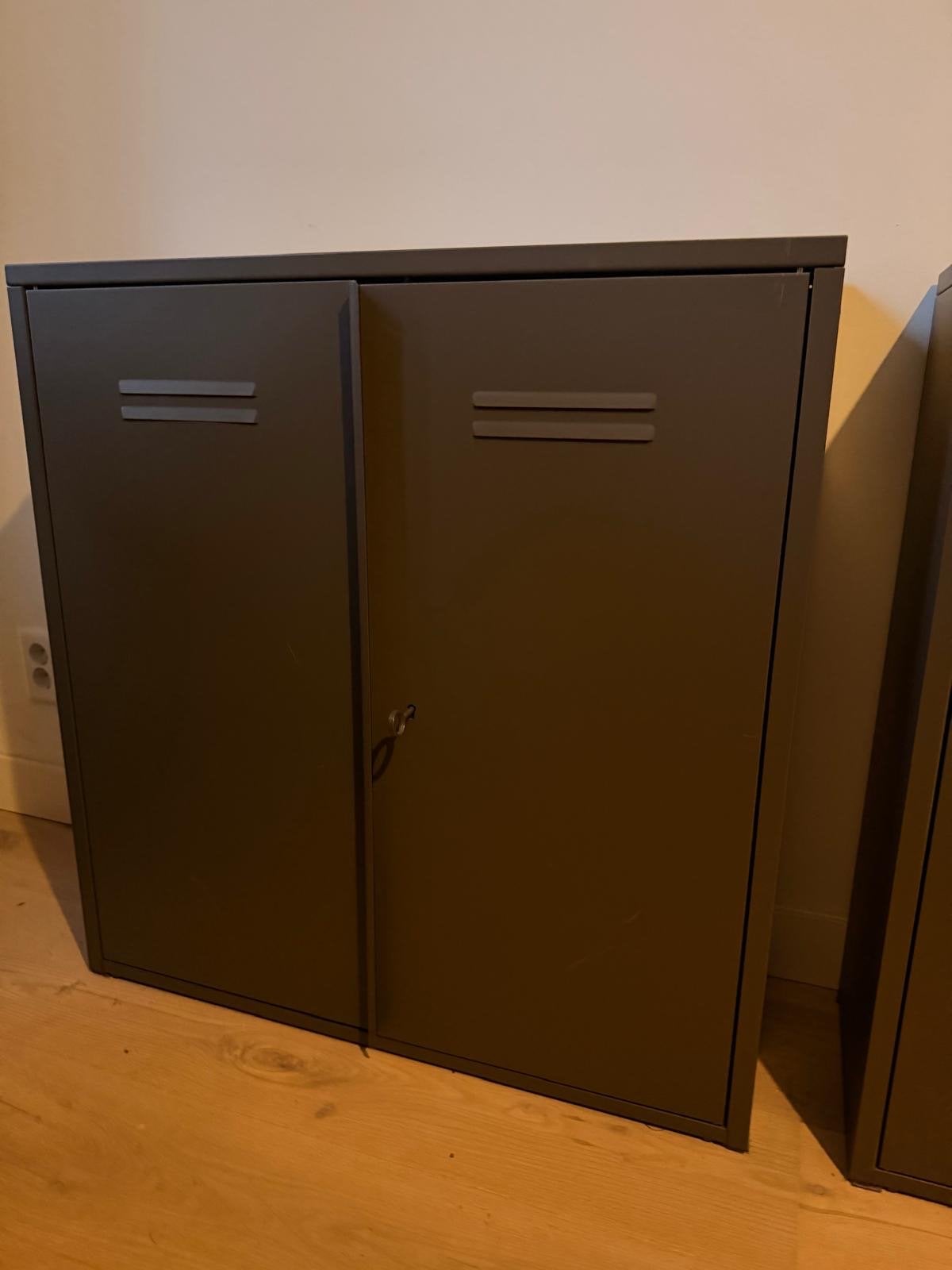 IKEA ivar locker Kastje Donkergrijs, Huis en Inrichting, Kasten | Overige, Ophalen, Gebruikt