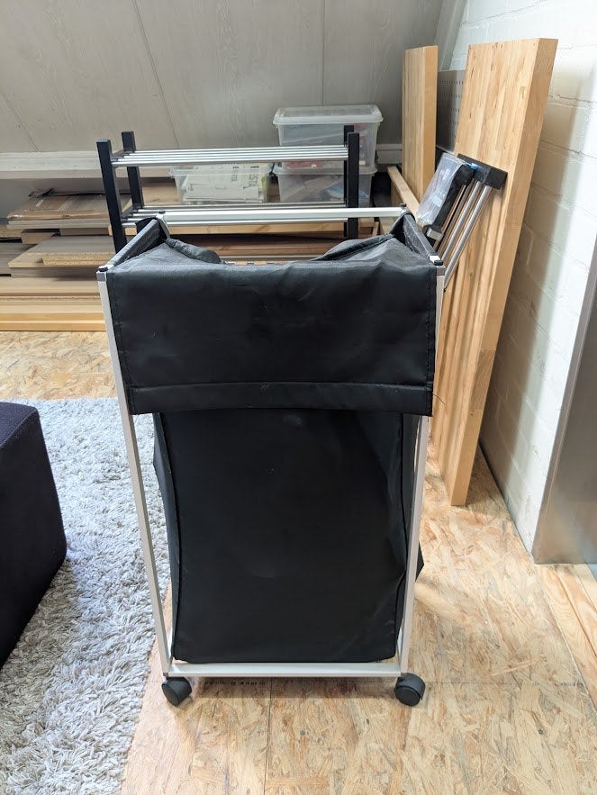 waszak Ikea (wieltjes) moet snel weg, Ophalen, Gebruikt, Zwart