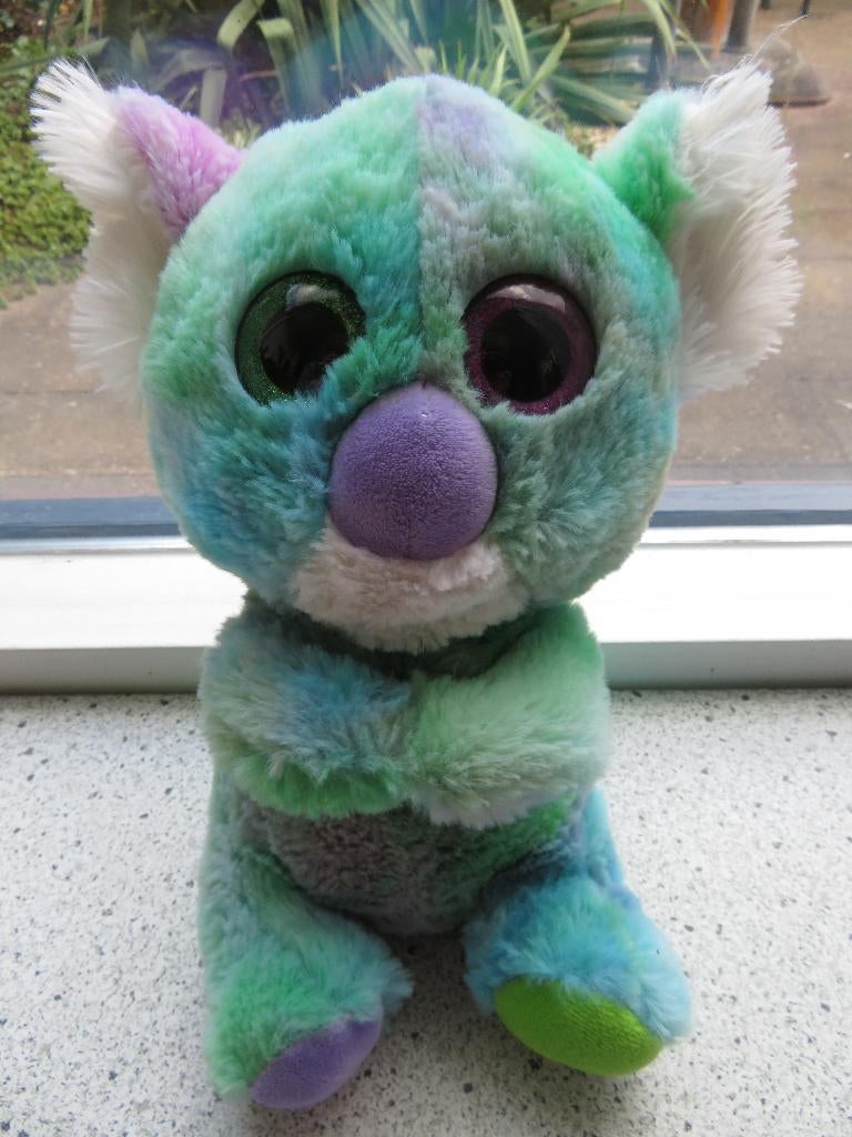 Koalabeer koala beer merk Sunkid meet ca 30 cm paarse neus, Kinderen en Baby's, Speelgoed | Knuffels en Pluche, Beer, Wasbaar