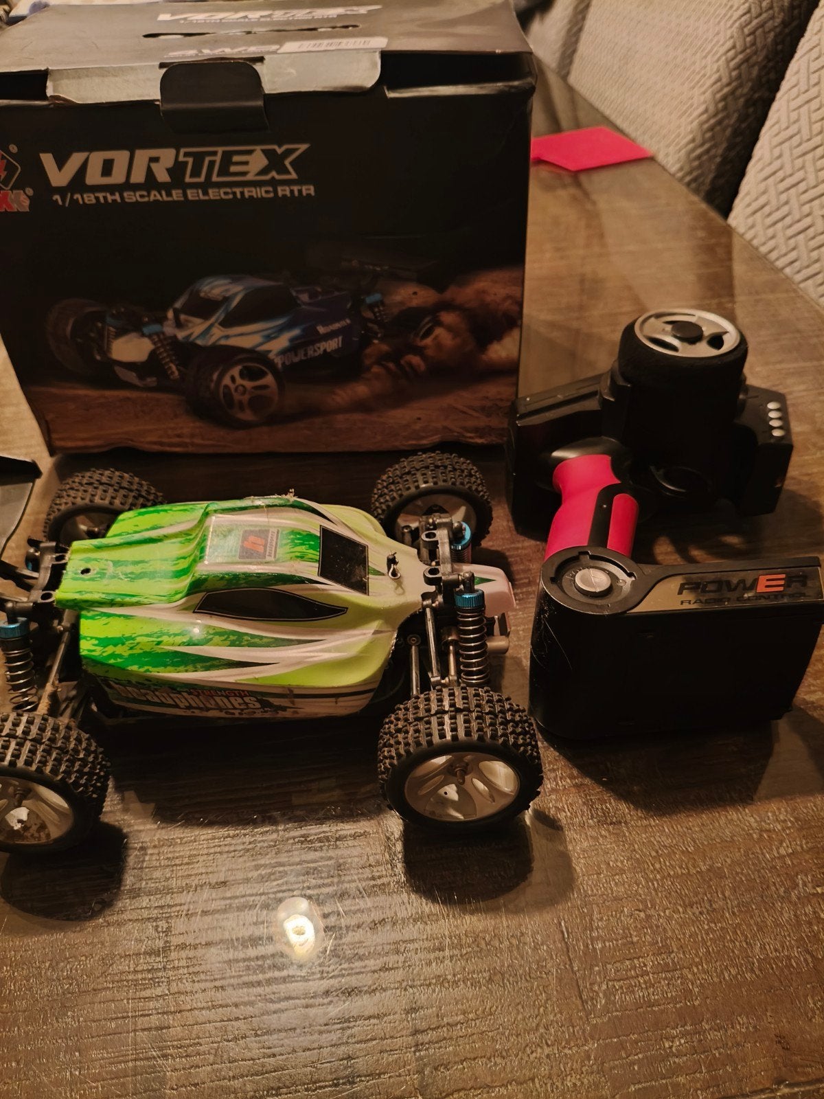 Rc buggy te koop, Ophalen of Verzenden, Zo goed als nieuw, Auto offroad