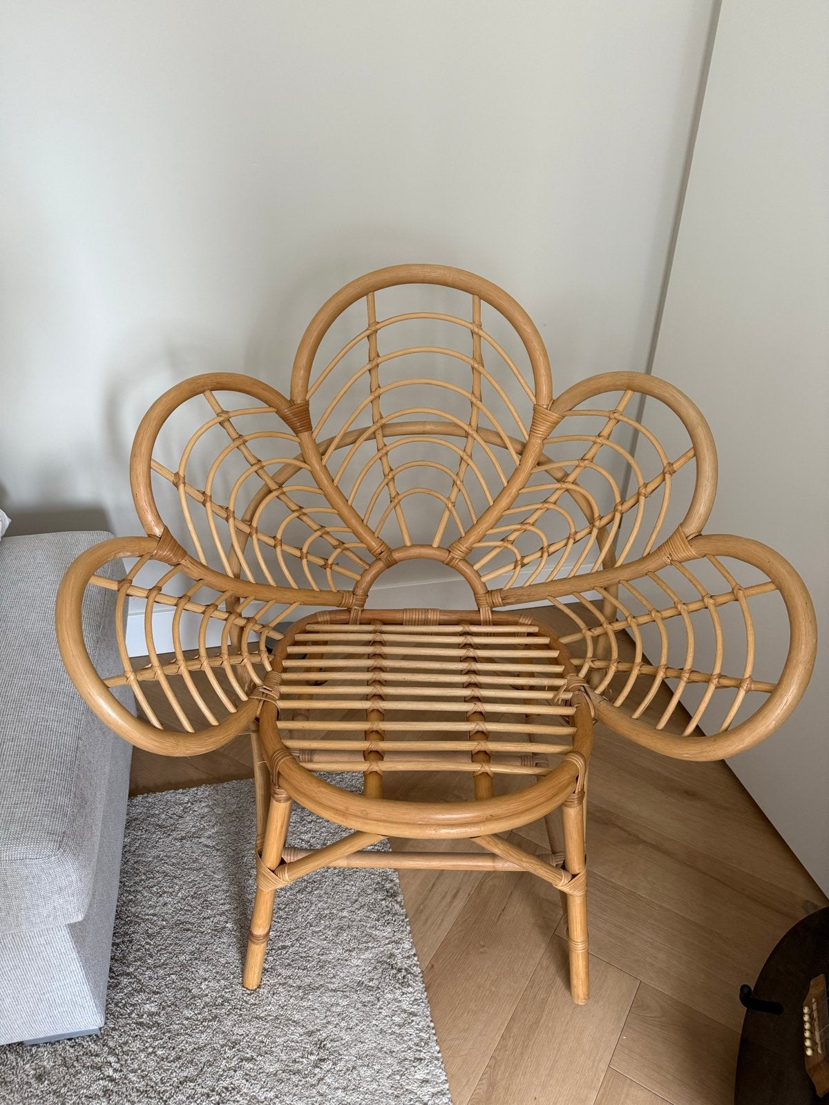 Rotan bloemstoel, Ophalen, Gebruikt, Overige kleuren, Riet of Rotan