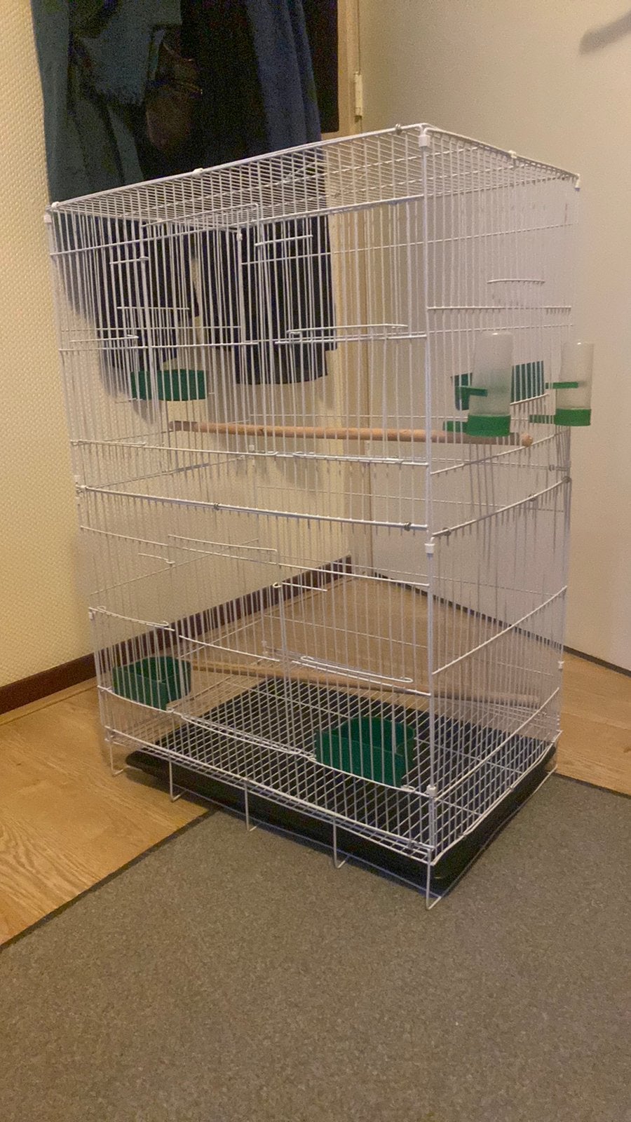 Vogelkooi, Ophalen of Verzenden, Zo goed als nieuw, Metaal, Vogelkooi