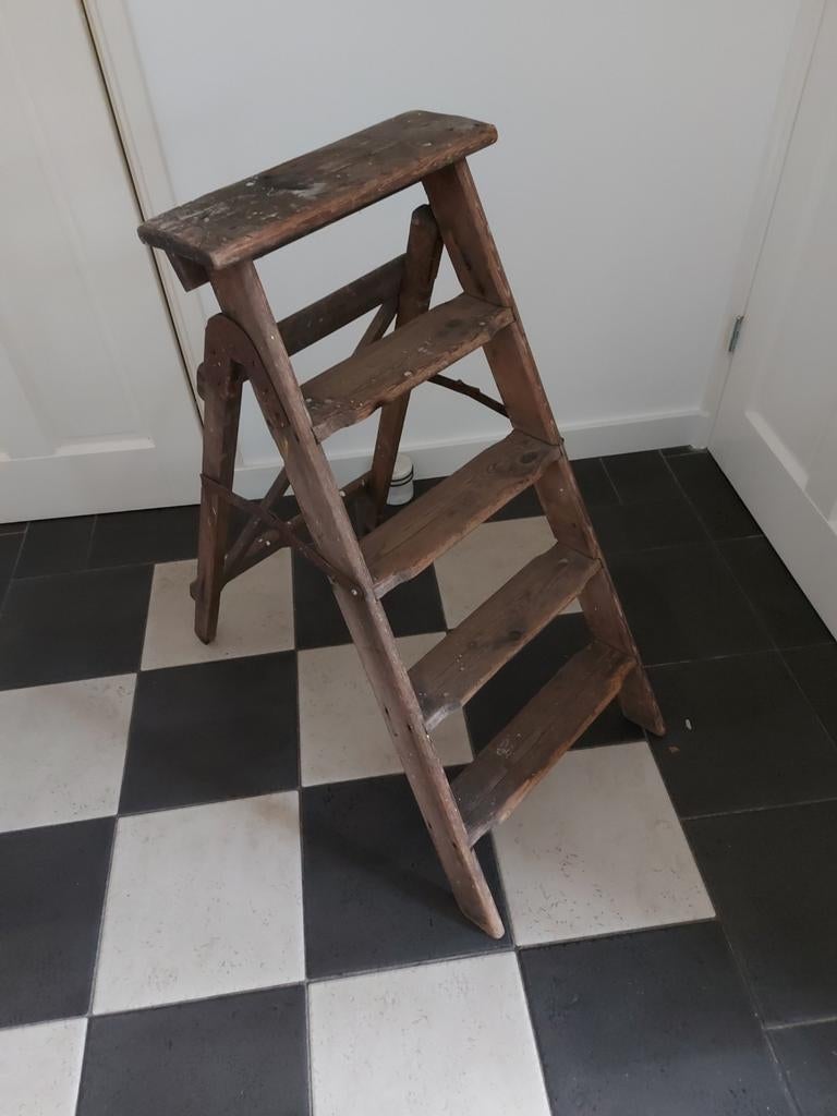 Brocante schilderstrapje, Antiek en Kunst, Ophalen of Verzenden