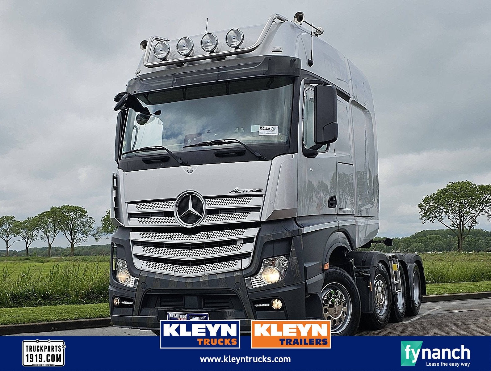 MERCEDES-BENZ ACTROS 4158 slt 180t turboretar., Euro 6, Overige kleuren, Mercedes-Benz, Bedrijf