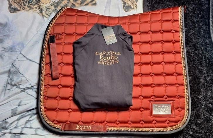 Equito rusty rose gold setje, Dieren en Toebehoren, Ophalen of Verzenden, Zo goed als nieuw