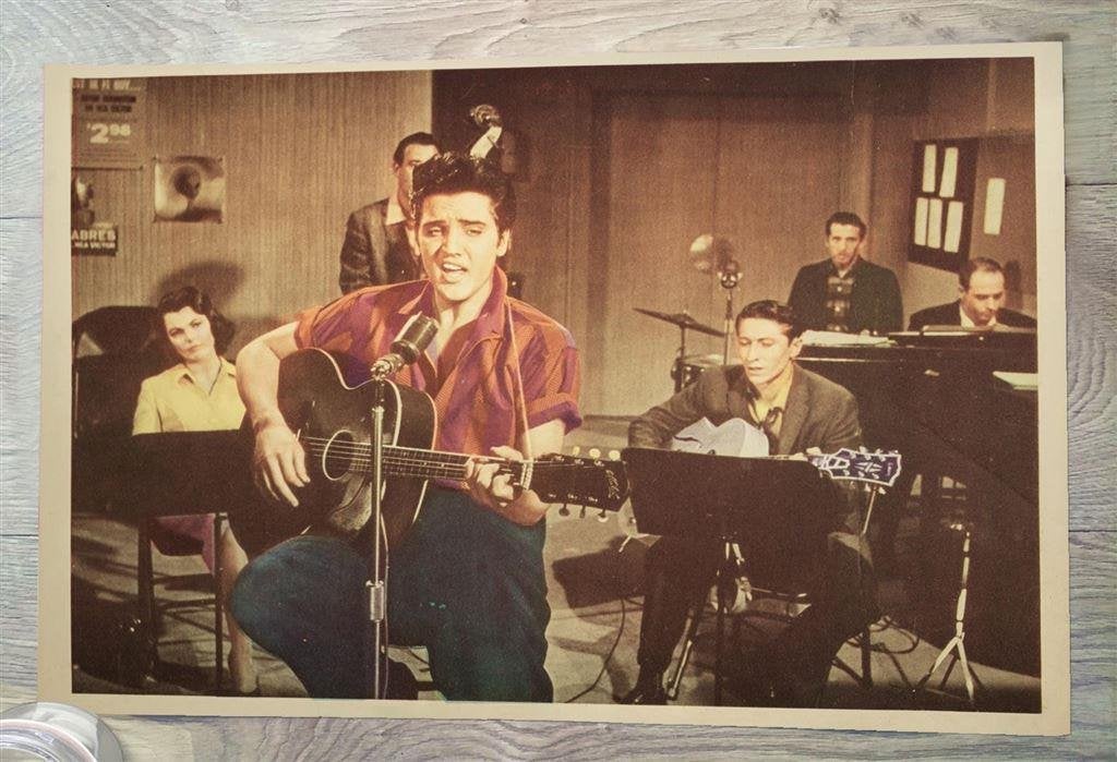 [Poster] Elvis Presley Kunst Muziek Poster Jailhouse Rock