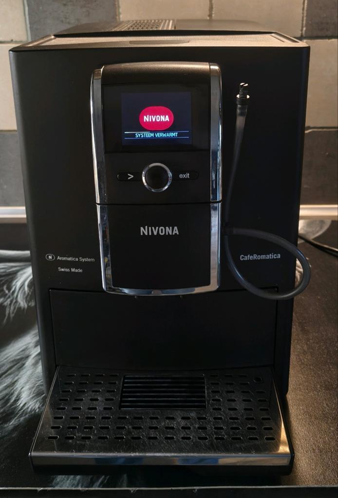 Nivona CafeRomatica 841 - Volautomatische koffiemachine, Afneembaar waterreservoir, Gebruikt, Koffiemachine, Ophalen of Verzenden
