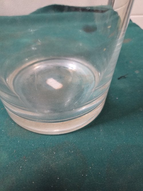 vaas glas cilinder 30 cm, Ophalen of Verzenden