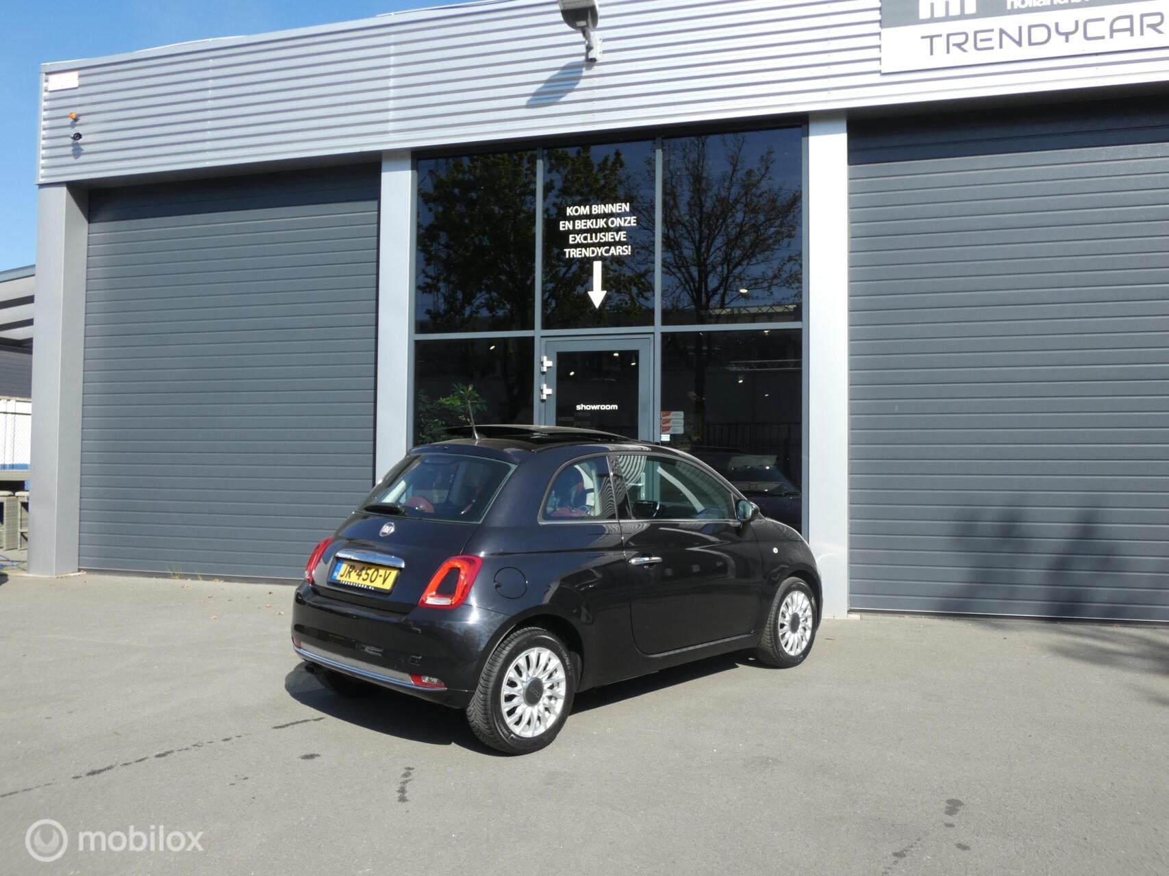 Fiat 500 0.9 TwinAir Turbo Lounge/Schuifdak/airco/Leder/NAP, Auto's, Voorwielaandrijving, Gebruikt, Handgeschakeld, 26 km/l