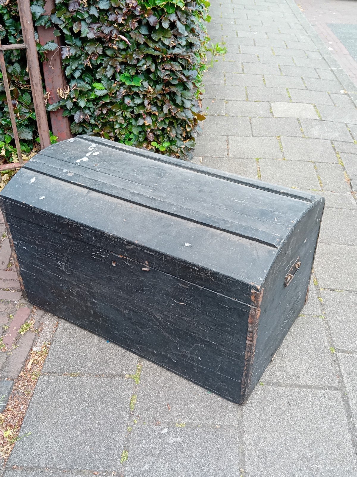 Antieke kist/koffer/reiskist - Decoratief en functioneel, Ophalen