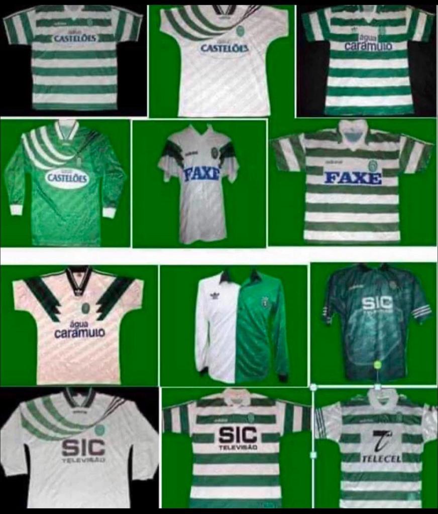 SPORTING CLUBE DE PORTUGAL SHIRTS, Sport en Fitness, Voetbal, Zo goed als nieuw, Shirt, Maat XL, Ophalen of Verzenden