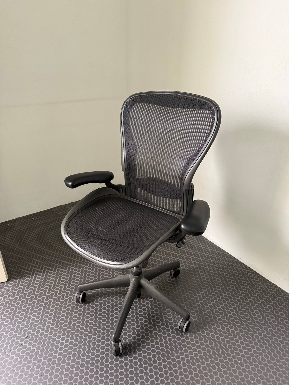 Herman Miller Aeron, Ophalen, Gebruikt, Zwart, Bureaustoel