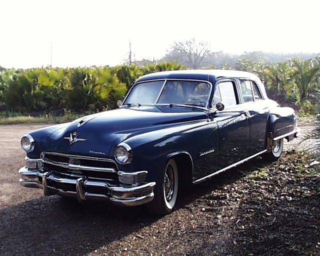 Chrysler Crown Imperial sedan 1951, Auto's, Overige Auto's, Automaat, Achterwielaandrijving, 8 cilinders, Blauw