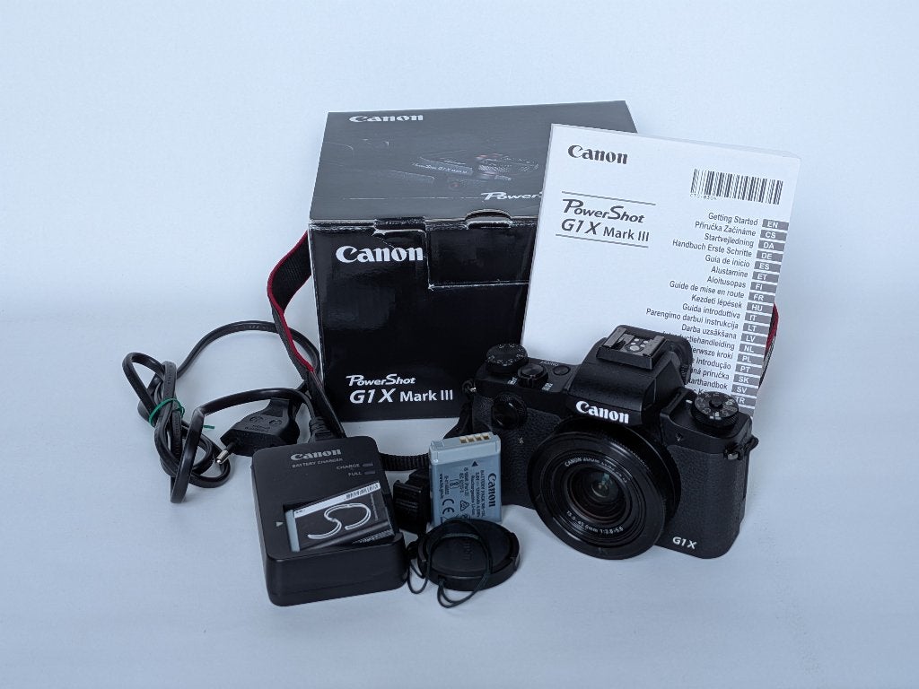 Canon digitale camera G1 X Mark III, Audio, Tv en Foto, Fotocamera's Digitaal, Canon, Zo goed als nieuw, Compactcamera, 24 megapixels