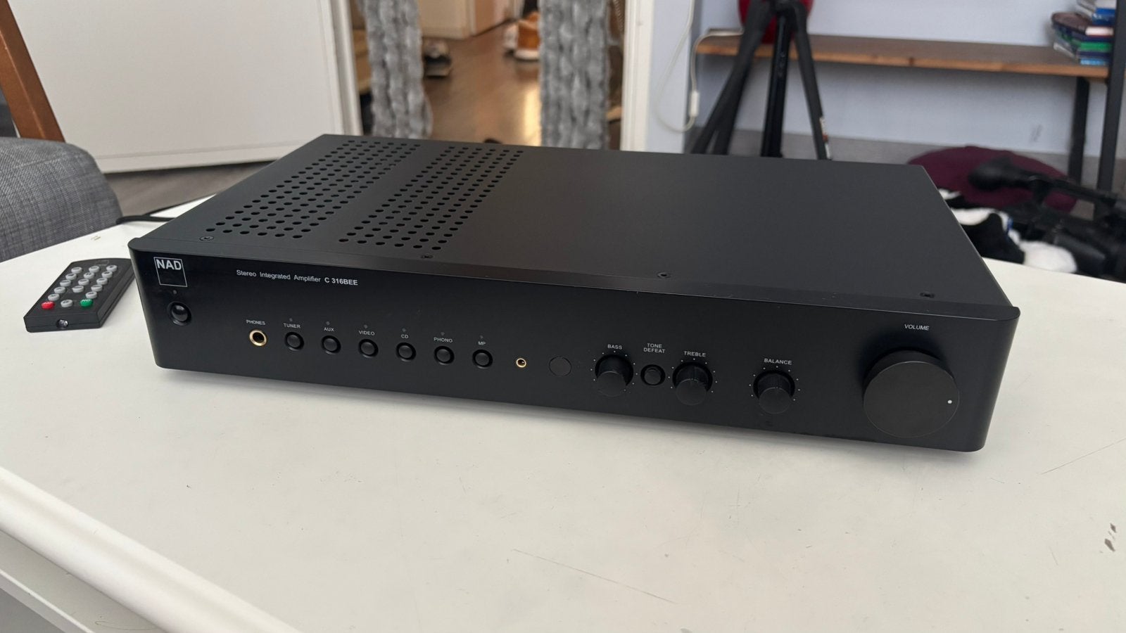 NAD C 316BEE V2 stereo versterker, Overige merken, Ophalen of Verzenden, Zo goed als nieuw, 60 tot 120 watt