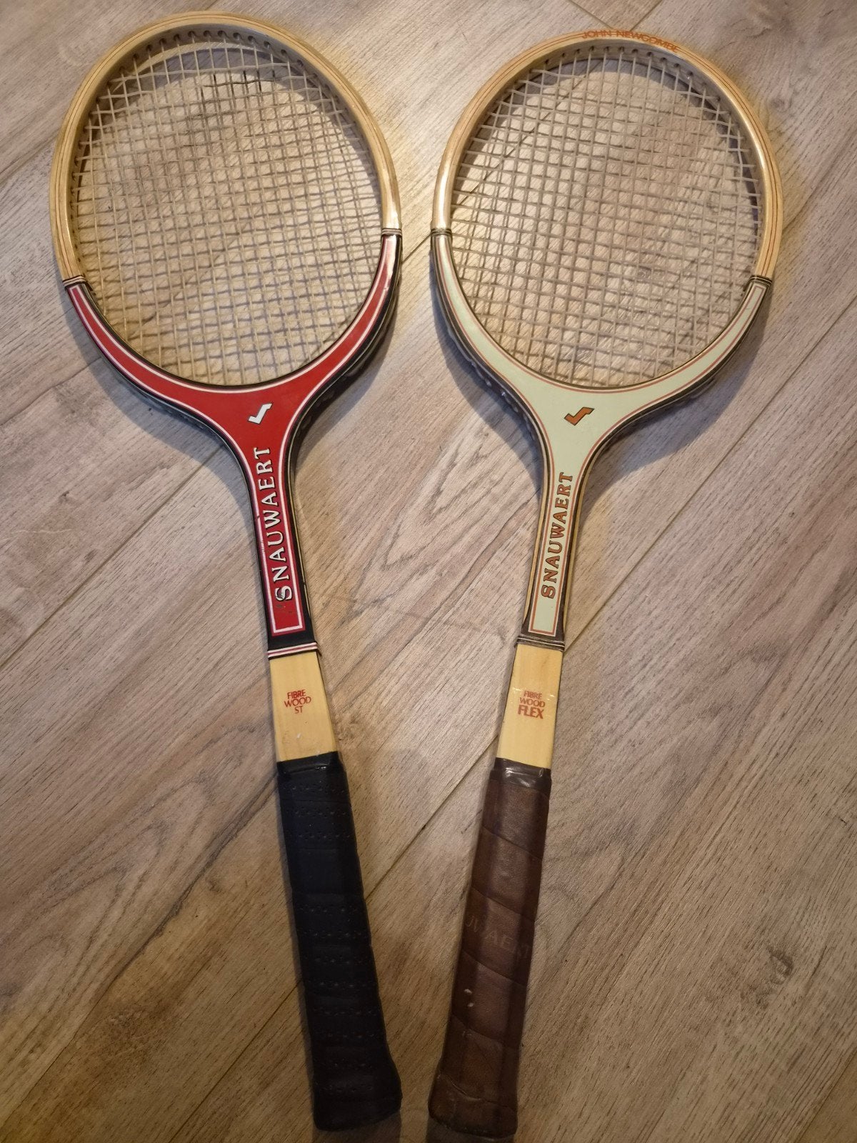 Vintage Snauwaert Tennisrackets, Sport en Fitness, Ophalen of Verzenden, Gebruikt, Racket