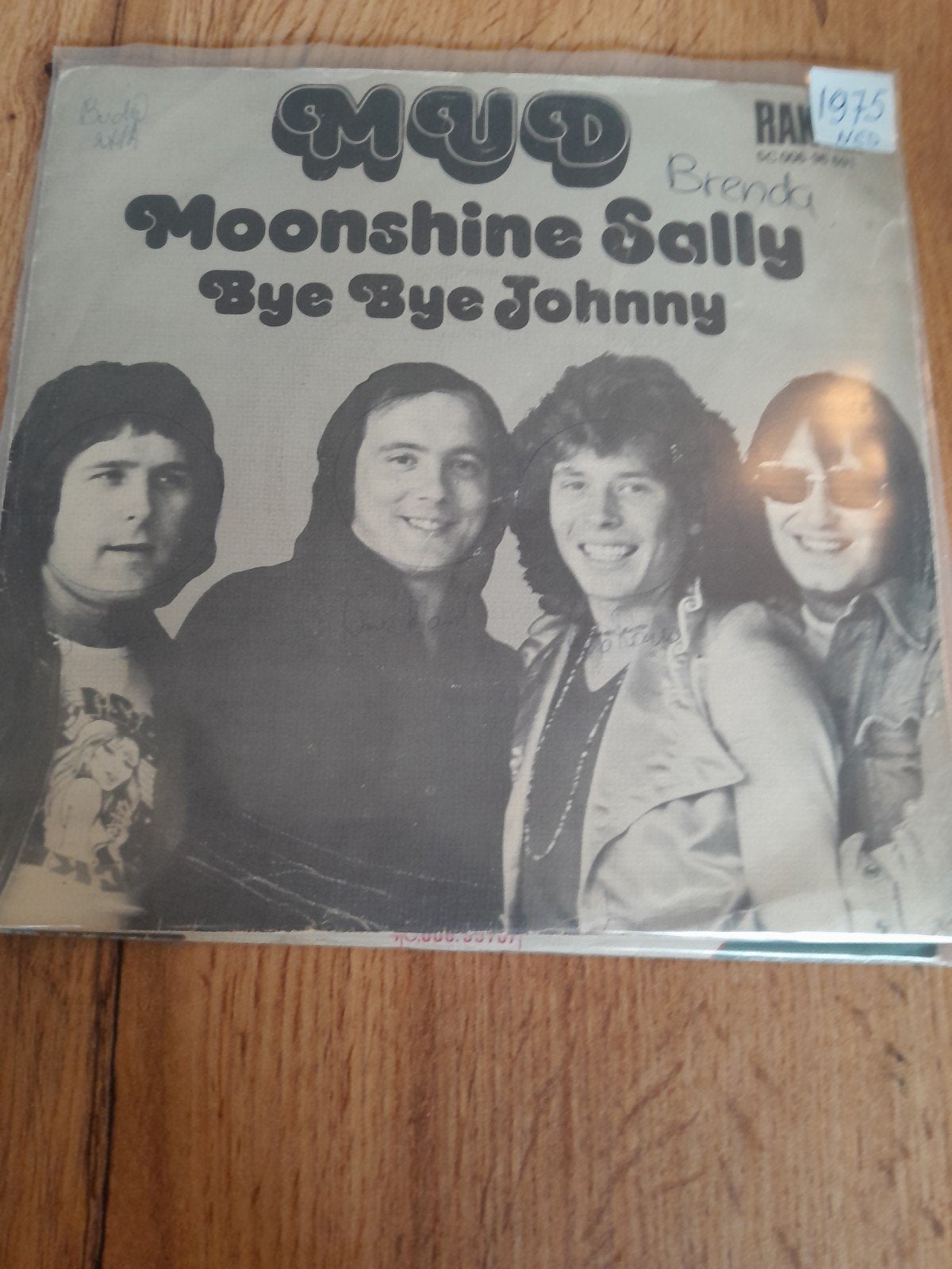 Mud 7 inch moonshine sally, Cd's en Dvd's, Vinyl Singles, Ophalen of Verzenden, Zo goed als nieuw, Pop