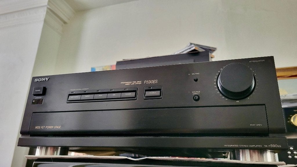 Sony TA-F590ES - High End, Ophalen, Zo goed als nieuw, Sony, 120 watt of meer