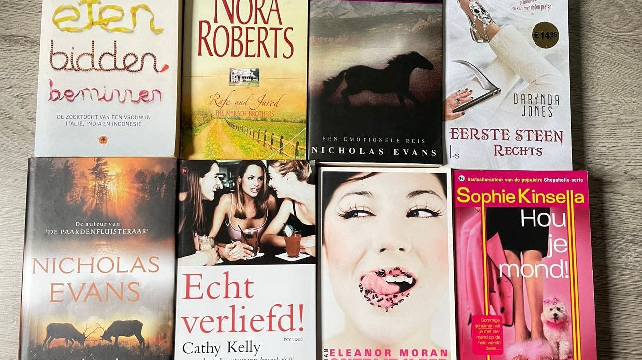 Grote partij thrillers chicklit verhalen sport  veel nieuw, Boeken, Partijen en Verzamelingen, Ophalen of Verzenden, Zo goed als nieuw