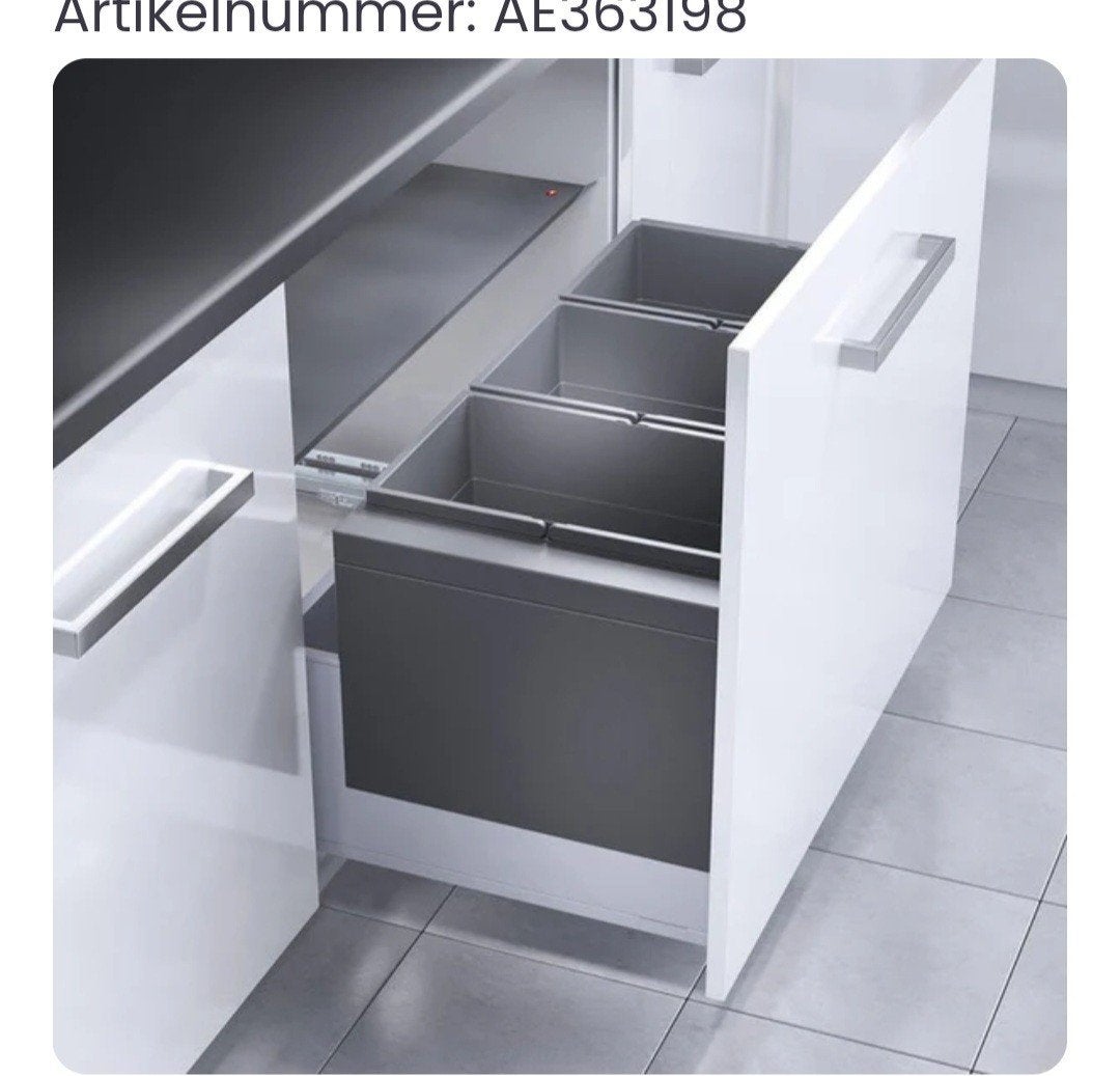 Nieuw Hailo Triple-XL-Front 84 liter afvalscheidingssysteem, Ophalen, Nieuw