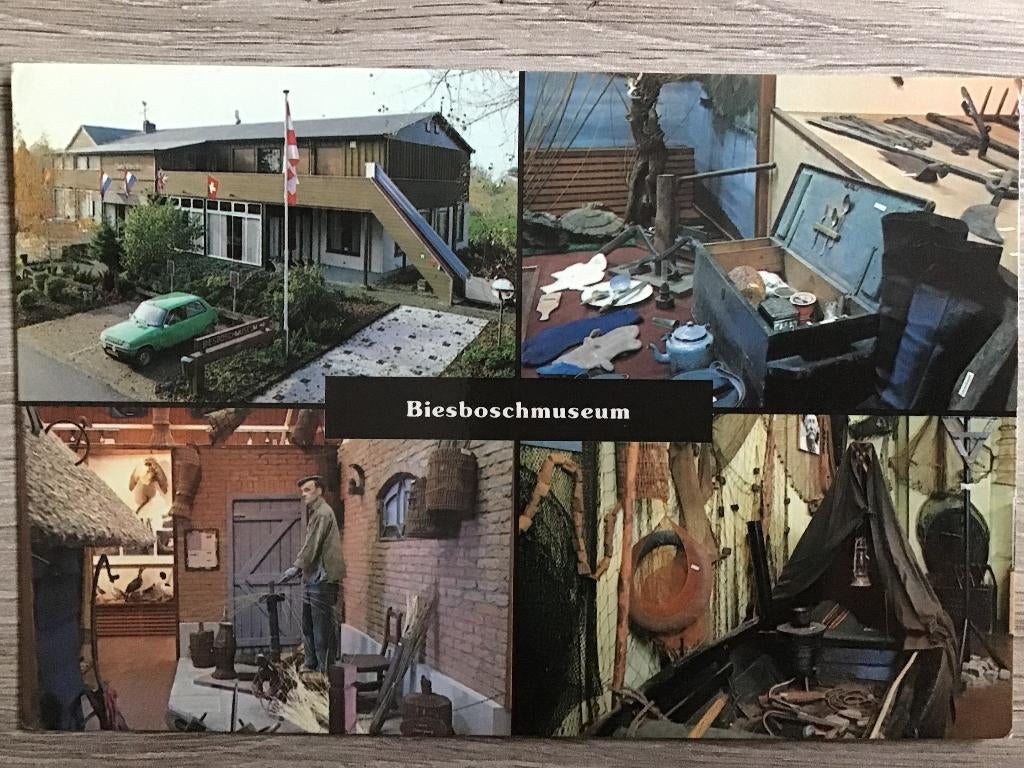 Biesbosch Museum 1989, Verzenden, 1980 tot heden, Gelopen, Zuid-Holland