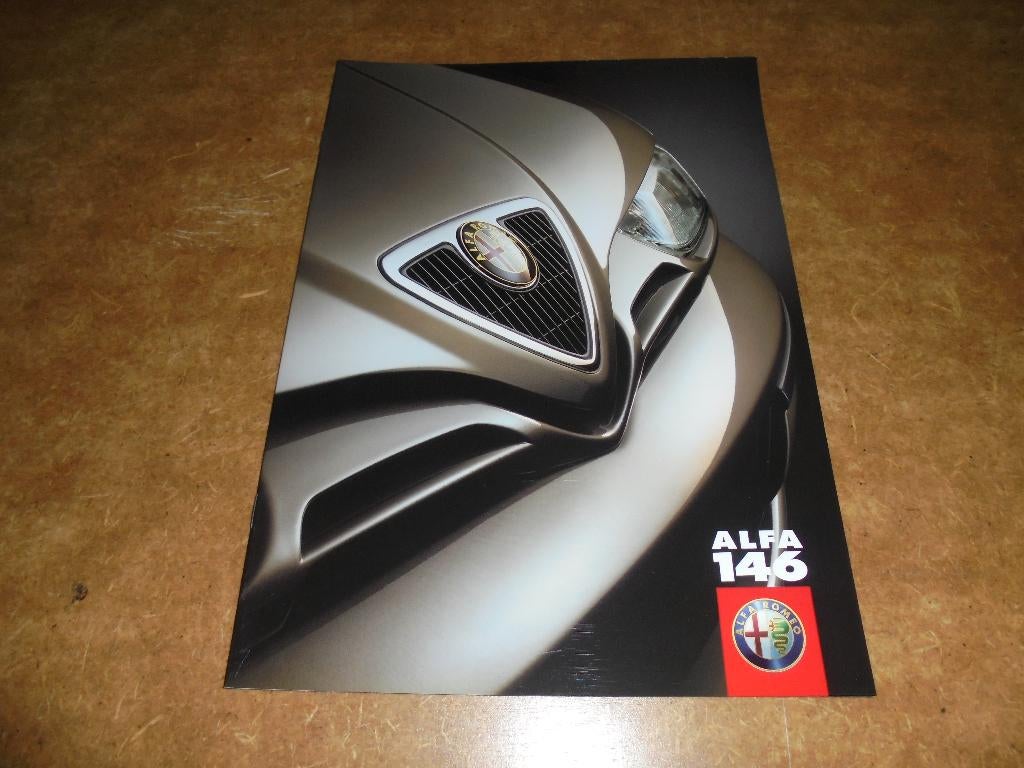 brochure Alfa 146 modellen 1999, Ophalen of Verzenden, Nieuw, Alfa Romeo