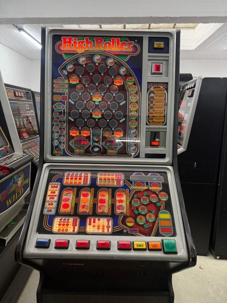 High Roller Gokautomaat, Verzamelen, Gulden, Ophalen, Gebruikt, Met sleutels