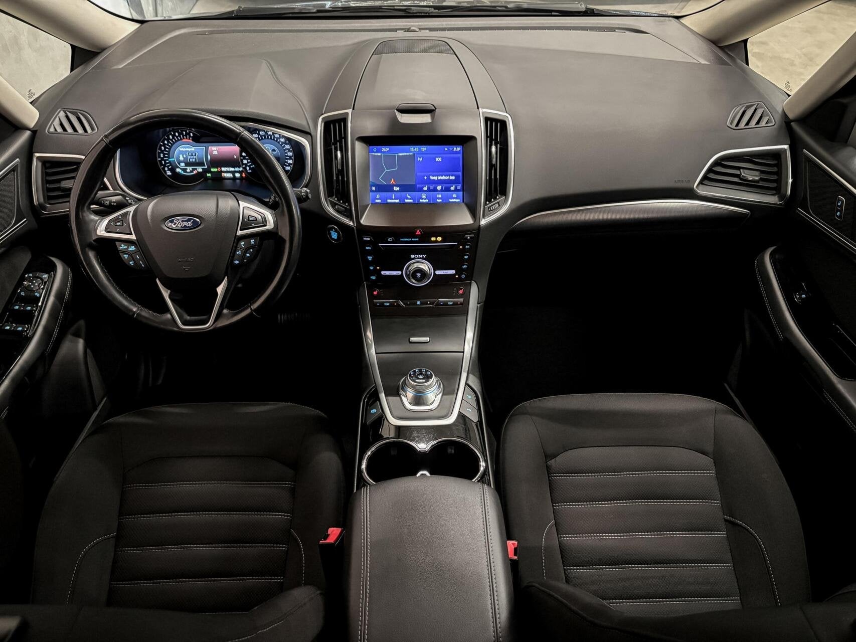 Ford Galaxy 2.5i HEV|1e EIGENAAR|AUTOMAAT|7-PERS|STOELVERW.|, Auto's, Dealer onderhouden, Gebruikt, Euro 6, Met garantie (alle)
