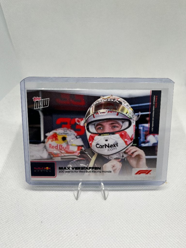 2021 Topps Now F1 Max Verstappen #9 100th Race, Verzenden, Zo goed als nieuw, Formule 1
