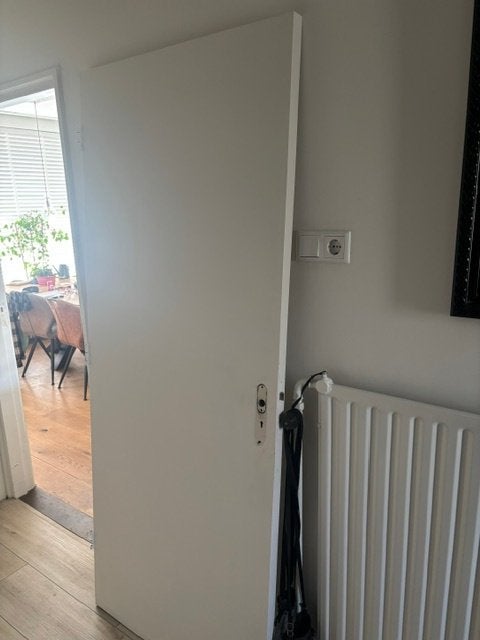 Nette stompe binnendeur ( Gratis ) B 82  H 201 D 40, Ophalen, Gebruikt, 80 tot 100 cm, Binnendeur