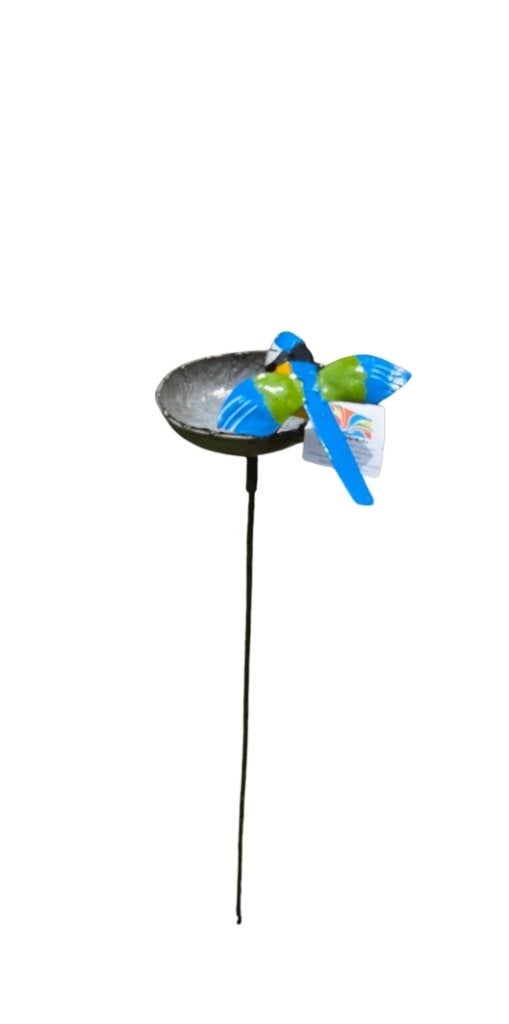 MEESJE - WATER VOER BAKJE STREETART - HANDMADE FAIRTRADE, Tuin en Terras, Ophalen of Verzenden, Nieuw
