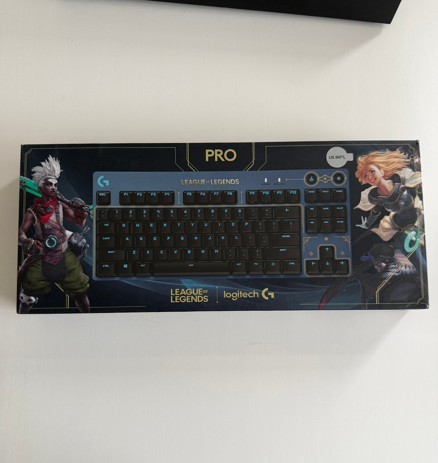 Logitech G PRO - league of legends, Ophalen of Verzenden, Zo goed als nieuw, Gaming toetsenbord, Qwerty