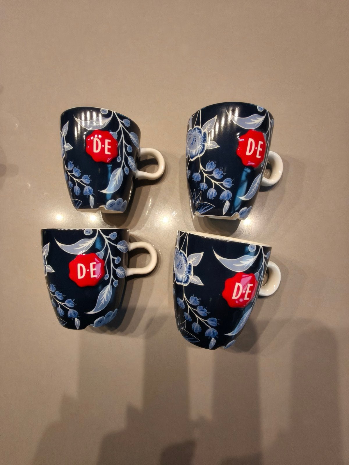 DE Hylper Heritage donker blauw, Overige merken, Keramiek, Ophalen of Verzenden, Zo goed als nieuw