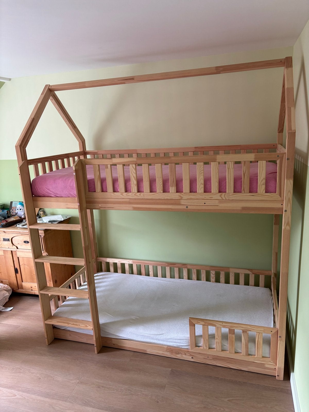 Petit Puk halfhoogslaper Matilda 90x190, Kinderen en Baby's, Kinderkamer | Stapelbedden en Hoogslapers, Ophalen, Gebruikt, Halfhoogslaper