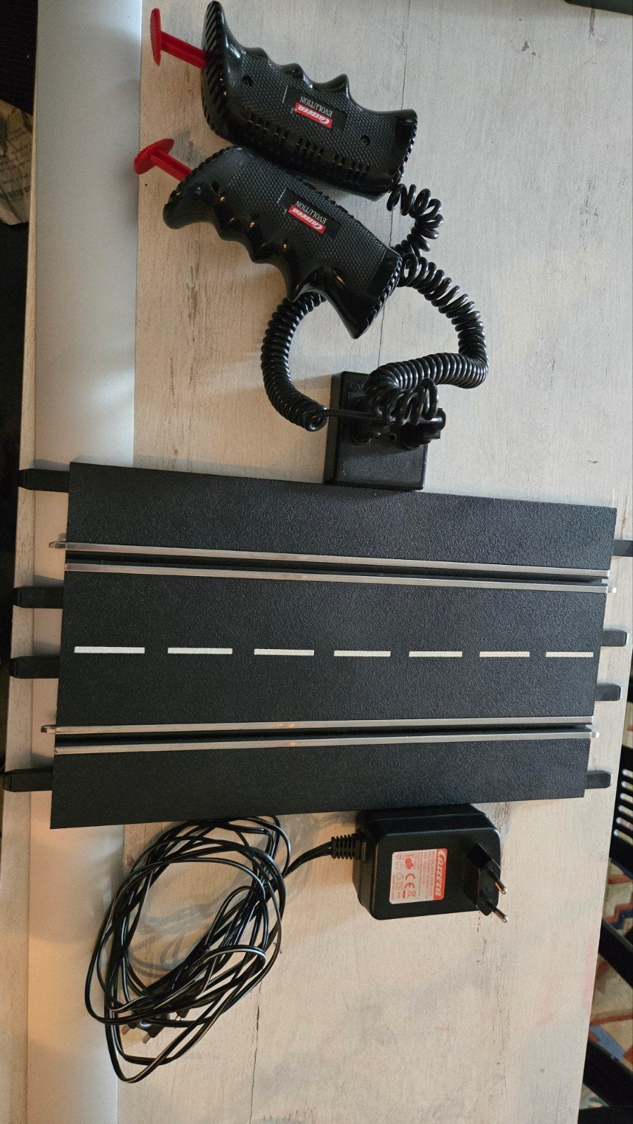 Carrera Evolution Racebaan Onderdelen met Controllers, Gebruikt, Onderdelen, Carrera, Ophalen of Verzenden