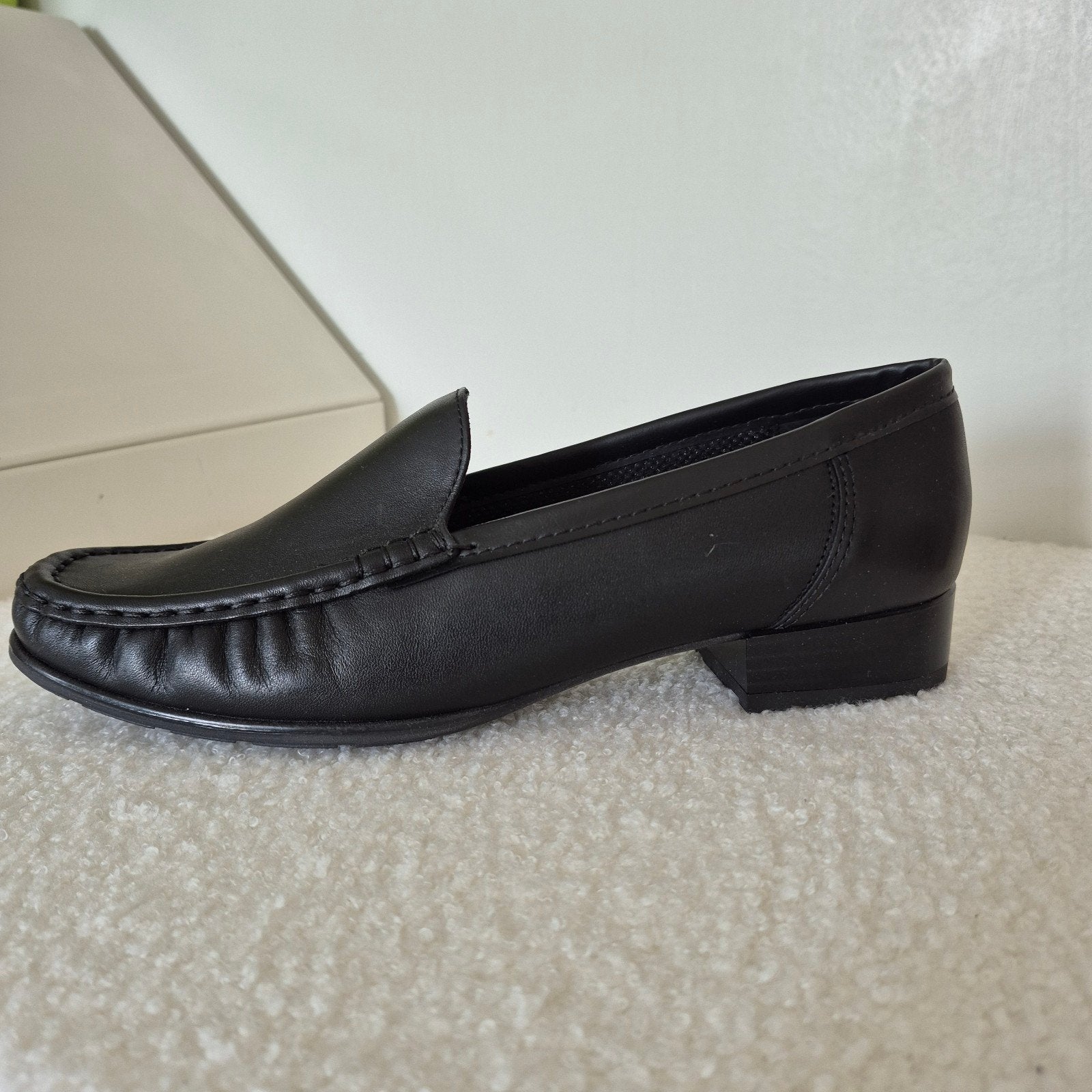 Nieuwe JANNY BY ARA dames instappers, zwart, maat 38,5, JANNY BY ARA, Nieuw, Ophalen of Verzenden, Instappers