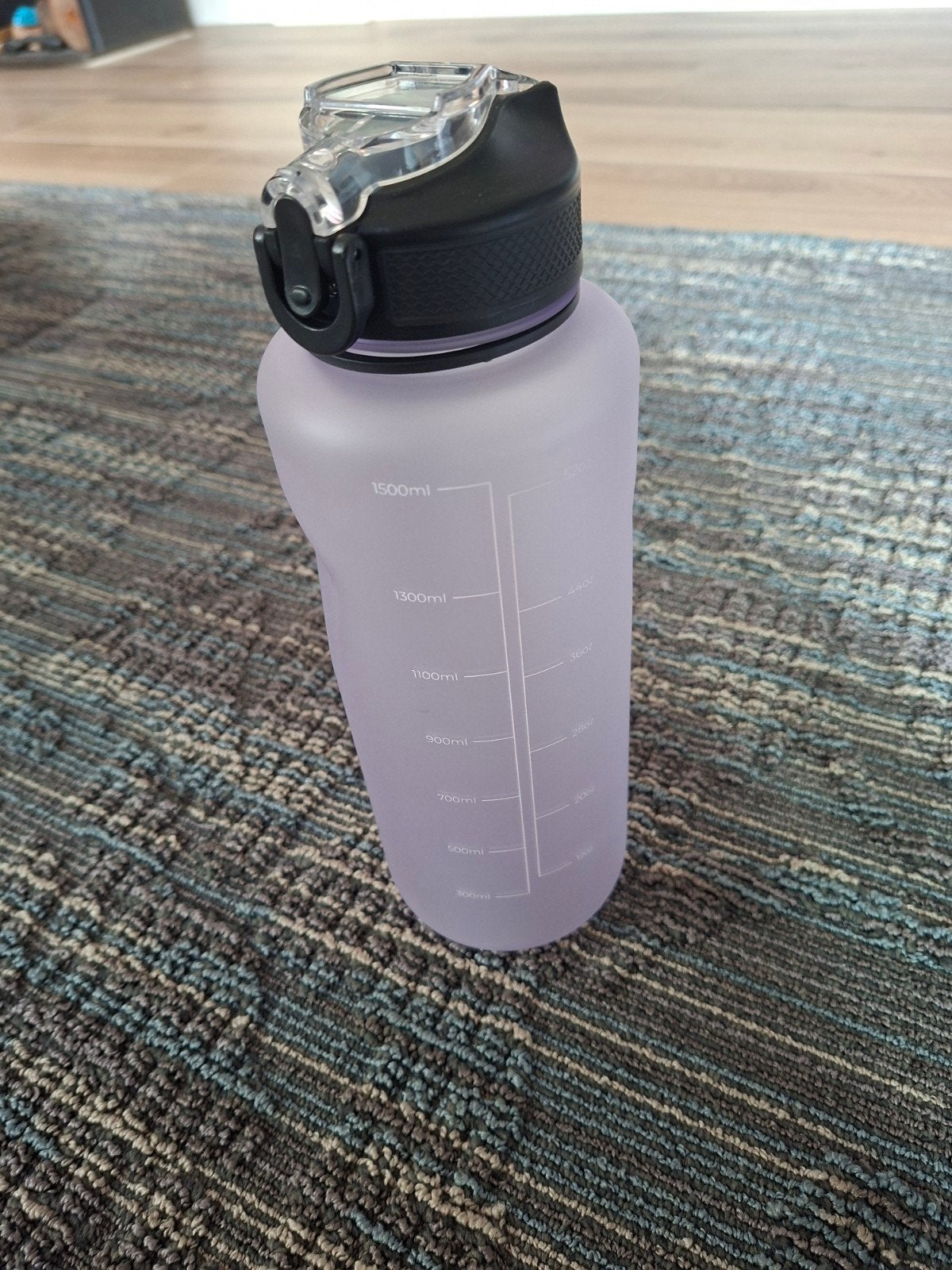 Gymshark waterfles 1.5L - Paars, Ophalen of Verzenden, Gebruikt