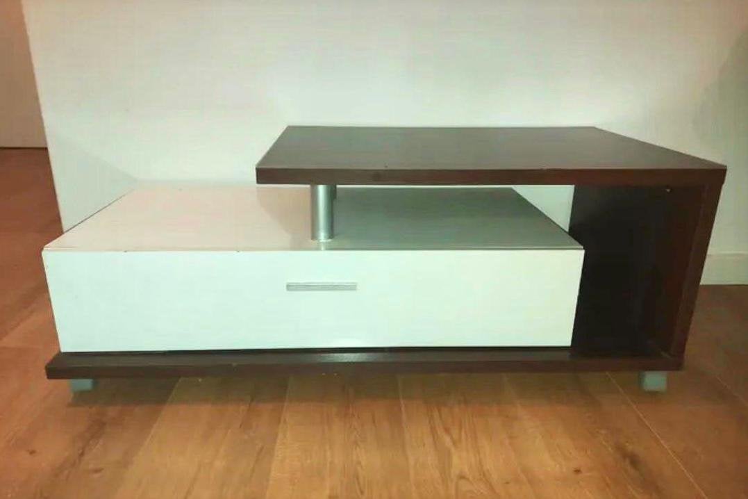 Moderne salontafel - bijzet tafel, Ophalen, 100 tot 150 cm, 50 tot 100 cm, Rechthoekig