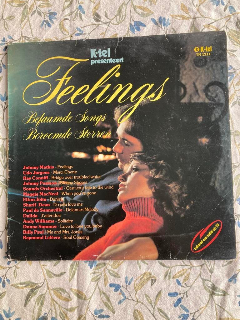 LP - Feelings: Befaamde Songs, Beroemde Sterren (K-tel), Ophalen of Verzenden, Gebruikt, 12 inch, Pop