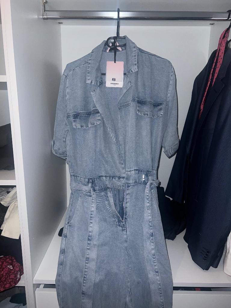 Jumpsuit freebird maat xs, Blauw, Nieuw, Ophalen of Verzenden, Freebird