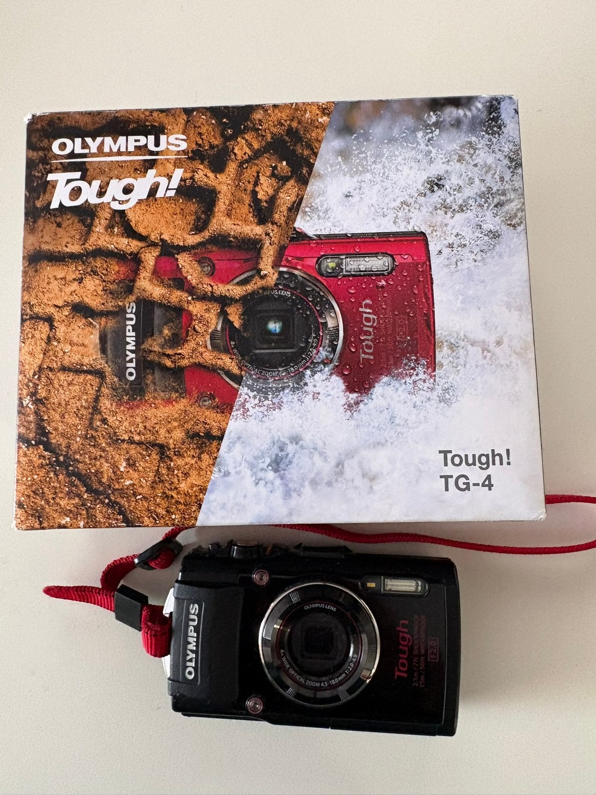 Olympus TG-4, Ophalen of Verzenden, Zo goed als nieuw, Olympus