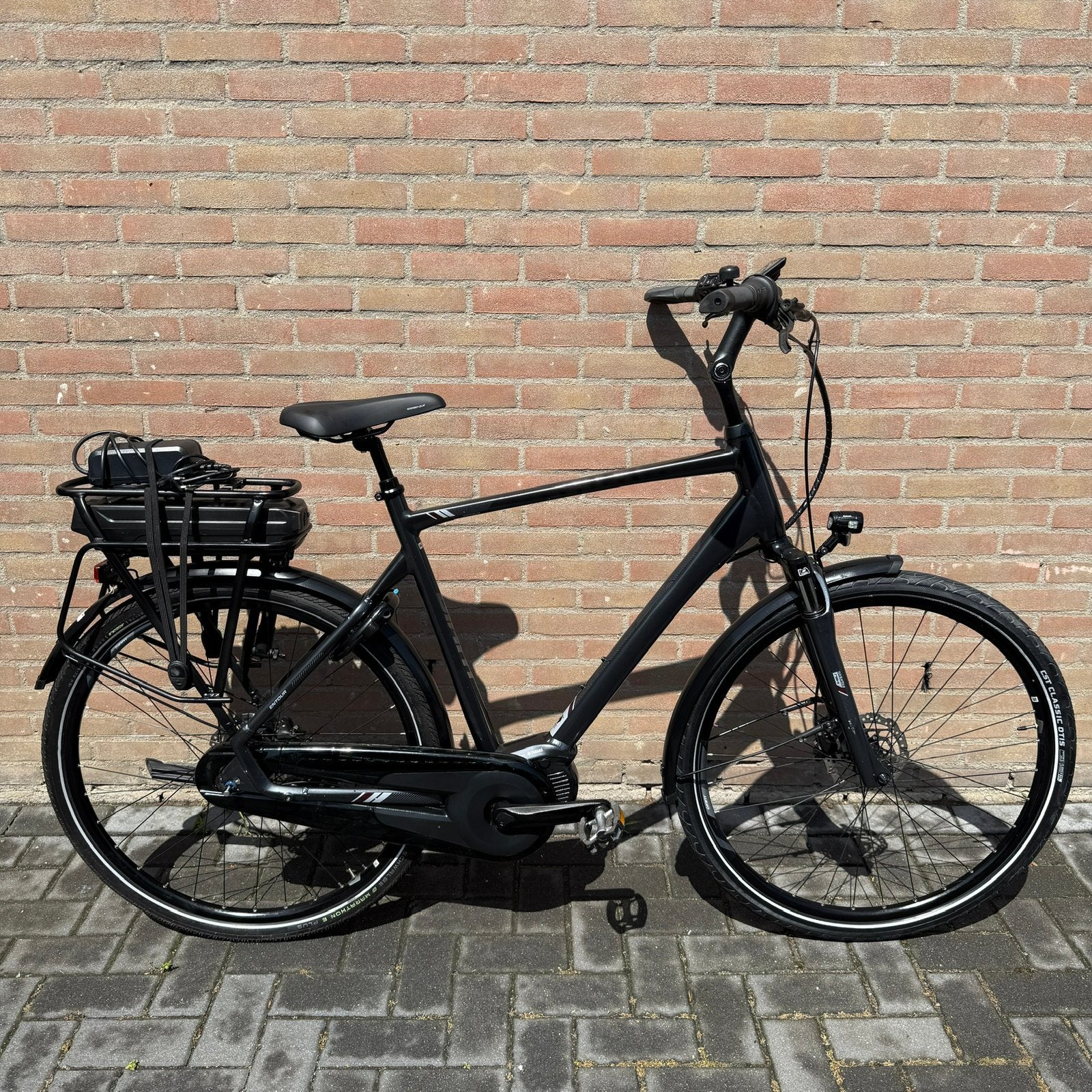 Giant Entour E+ elektrische herenfiets, Fietsen en Brommers, Fietsen | Heren | Herenfietsen, Ophalen, Gebruikt, Versnellingen