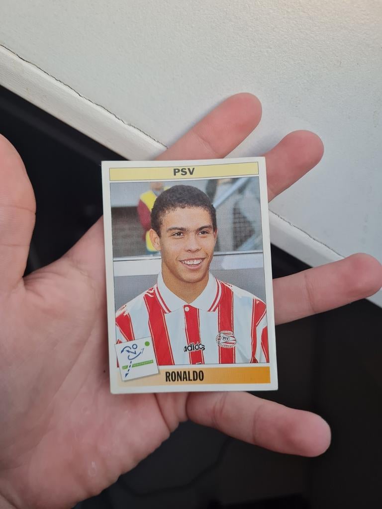 Panini Voetbal 95 Ronaldo Rookie Plaatje PSV, Ophalen of Verzenden
