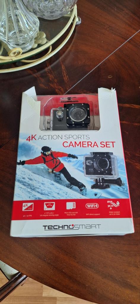 (GoPro)4k Action Sports Camera Set - met doos, Ophalen, Nieuw, Overige merken