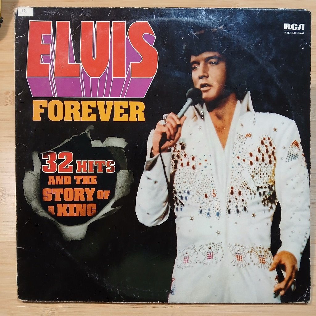Elvis Presley - Forever (32 Hits) Dubbel LP, Gebruikt, Ophalen of Verzenden, Dubbel-LP, 12 inch