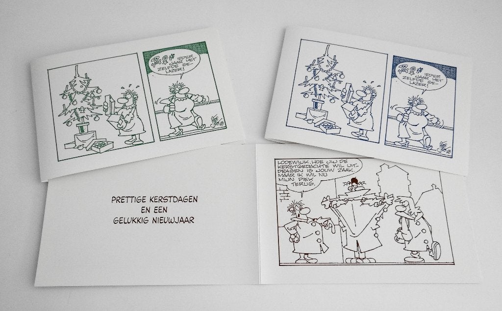 Peter de Smet - Complete set van 3 Kerst/Nwjrskrtn - Nieuw, Complete serie of reeks, Ophalen of Verzenden, Nieuw