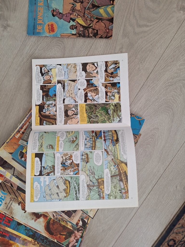 Strips Roodbaard, Meerdere stripboeken, Ophalen of Verzenden, Gelezen